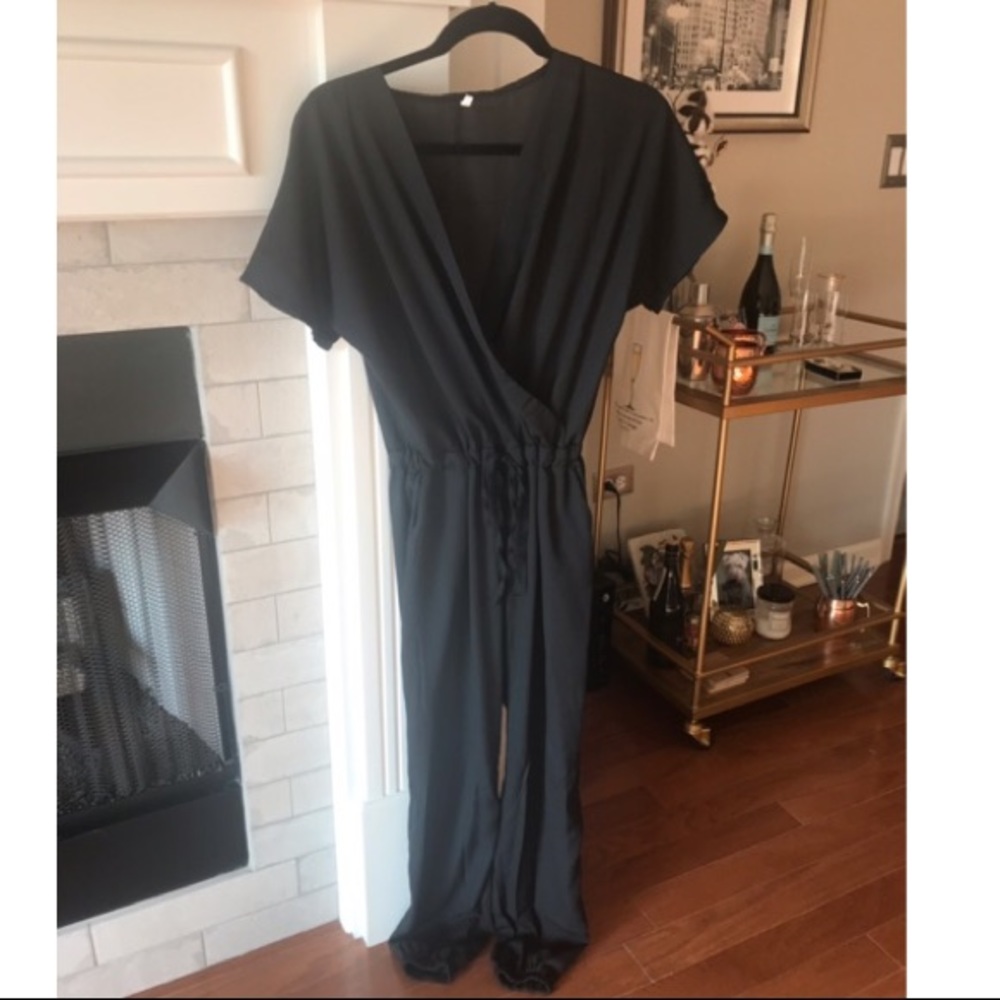 Black jumpsuit